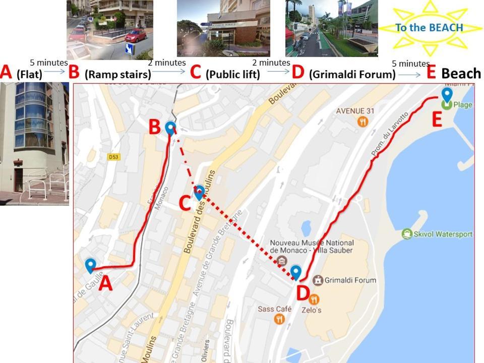 Monaco Terrace Apartment Beausoleil Ngoại thất bức ảnh