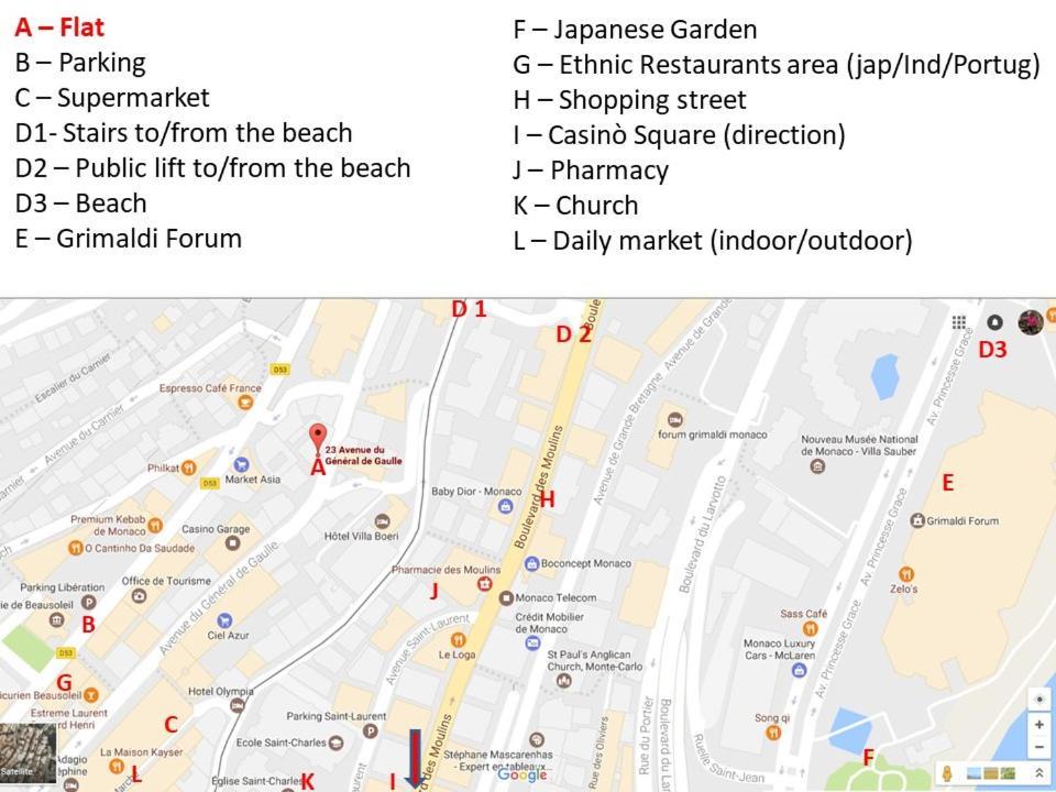 Monaco Terrace Apartment Beausoleil Ngoại thất bức ảnh